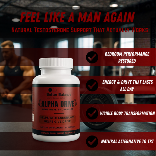 ALPHA DRIVE— Premium Men's Formula