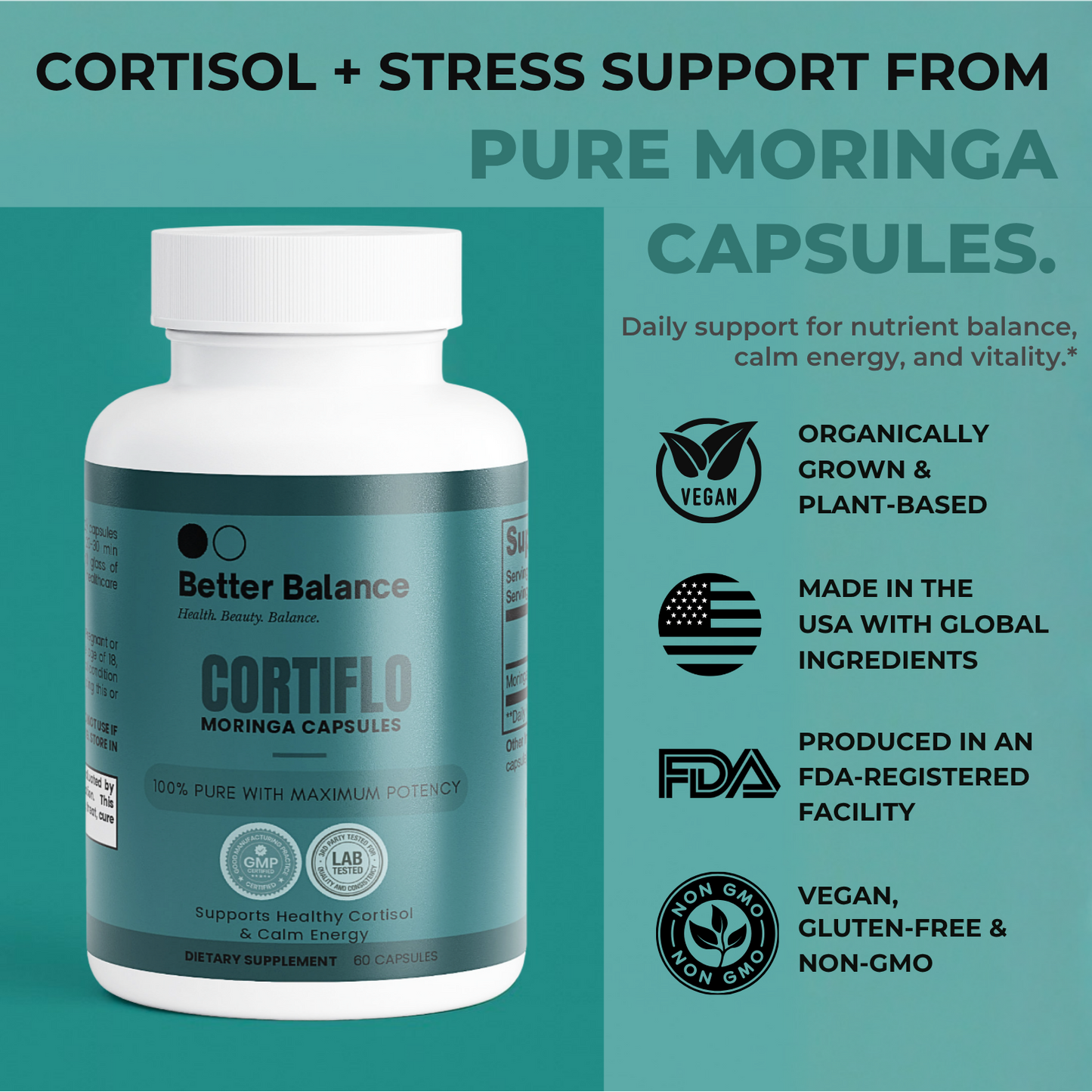 CortiFlo- Supports Healthy Cortisol Balance