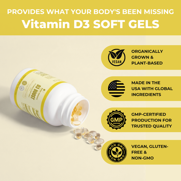 D3 BOOST- Supports Bone Strength