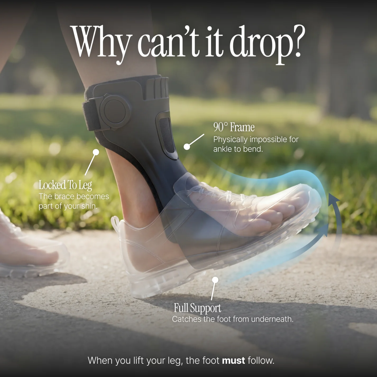 Better Balance Foot Drop Brace