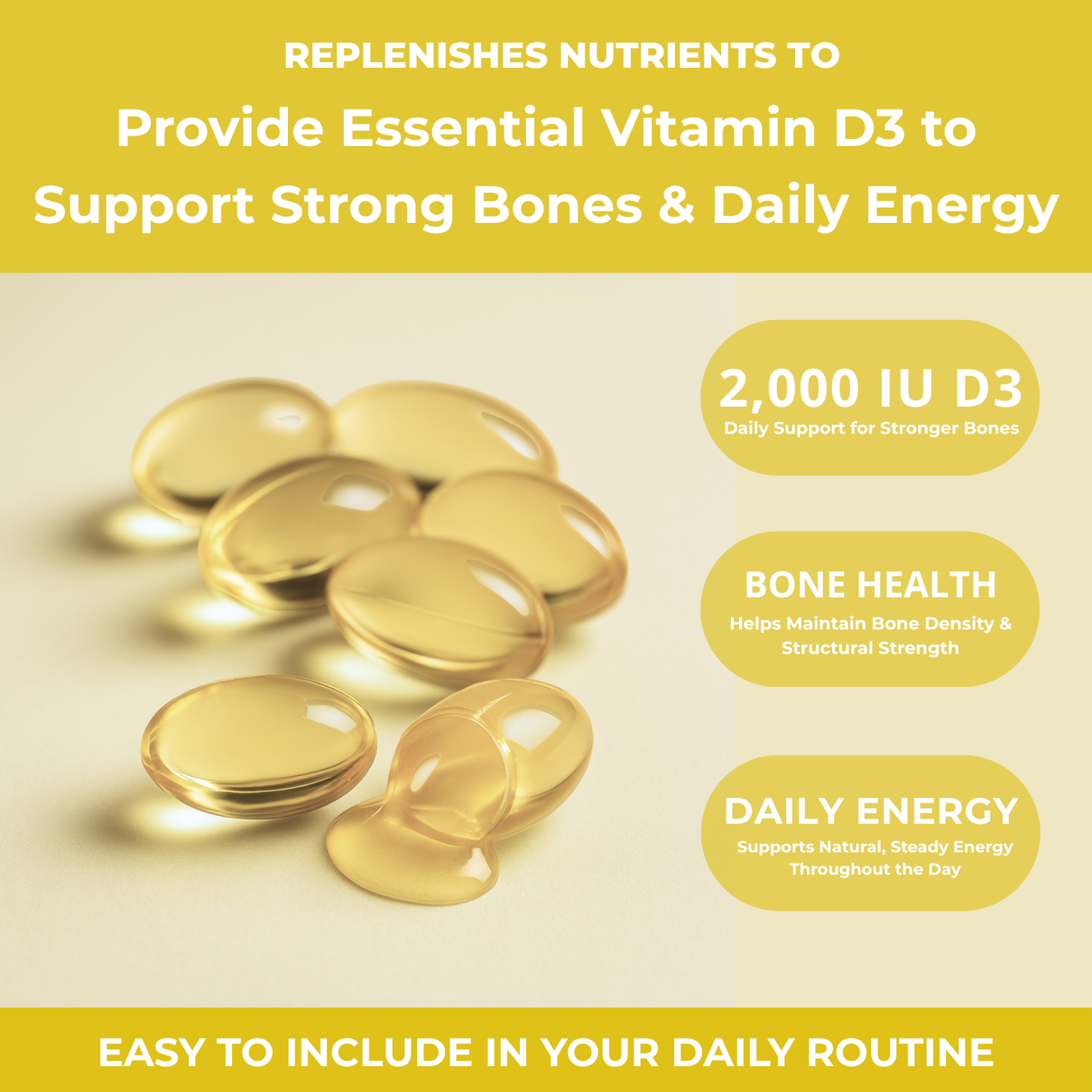 D3 BOOST- Supports Bone Strength