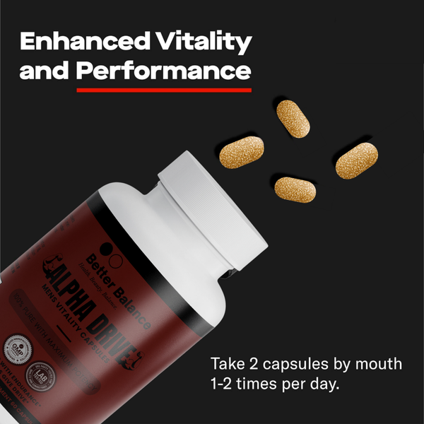 ALPHA DRIVE— Premium Men's Formula